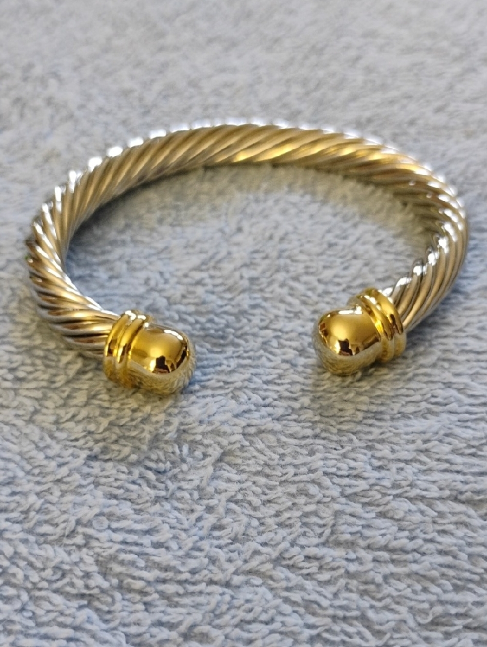 Silver Tone Cuff